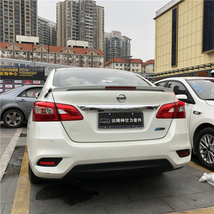 Спойлер для Sentra SYLPHY 2016-2019 NISSAN спойлер RS D ABS Материал заднее крыло автомобиля