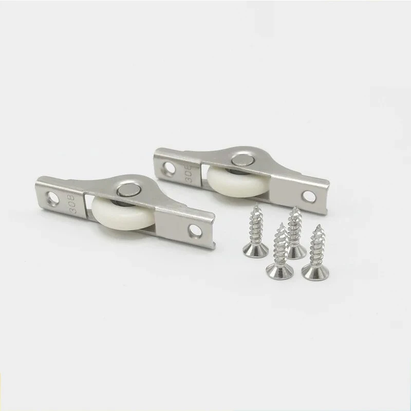 4 шт./компл. 25 мм Медведь раздвижные двери нейлоновые роликовые колеса