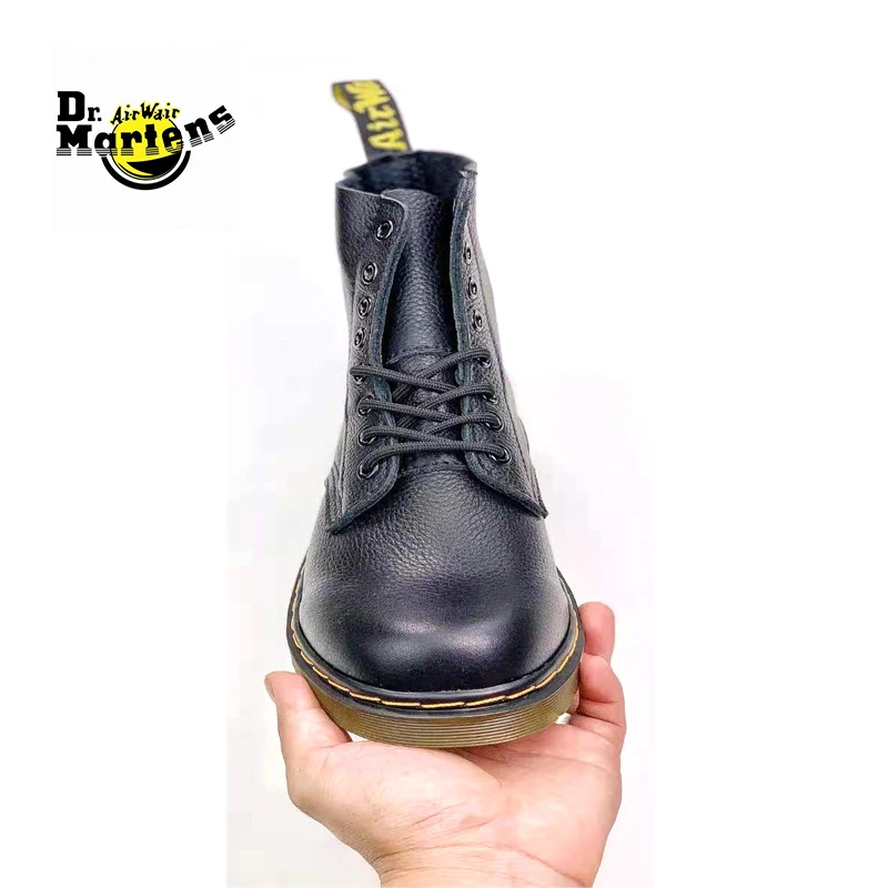 Классические мужские и женские ботинки Dr.Martens 1460 года Паскаль личи мягкие