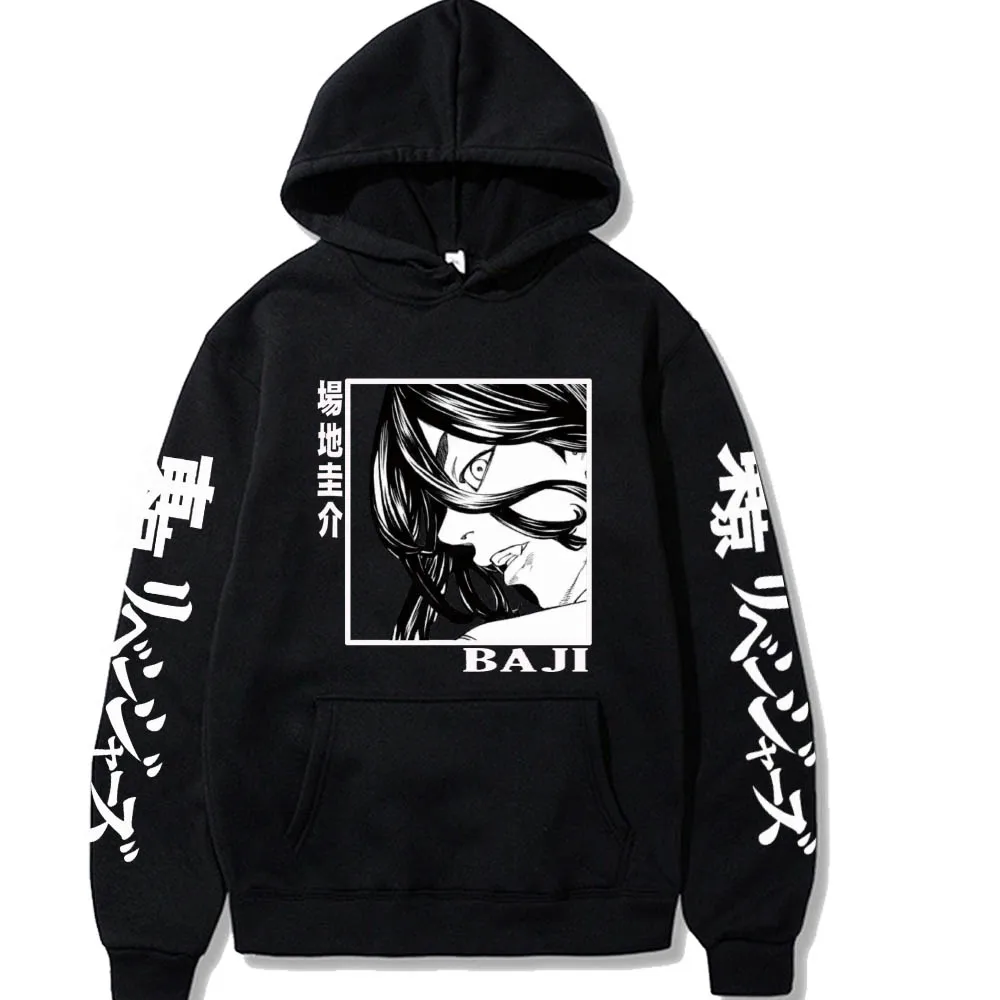

Winter Fashion Harajuku Tokyo Revengers Anime Hoodie Pullovers Tops Long Sleeves Warm Cloth