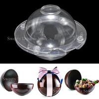 3d big ball polycarbonate chocolate mold sphere molds for baking making chocolate bomb cake jelly forcake confectionery tool