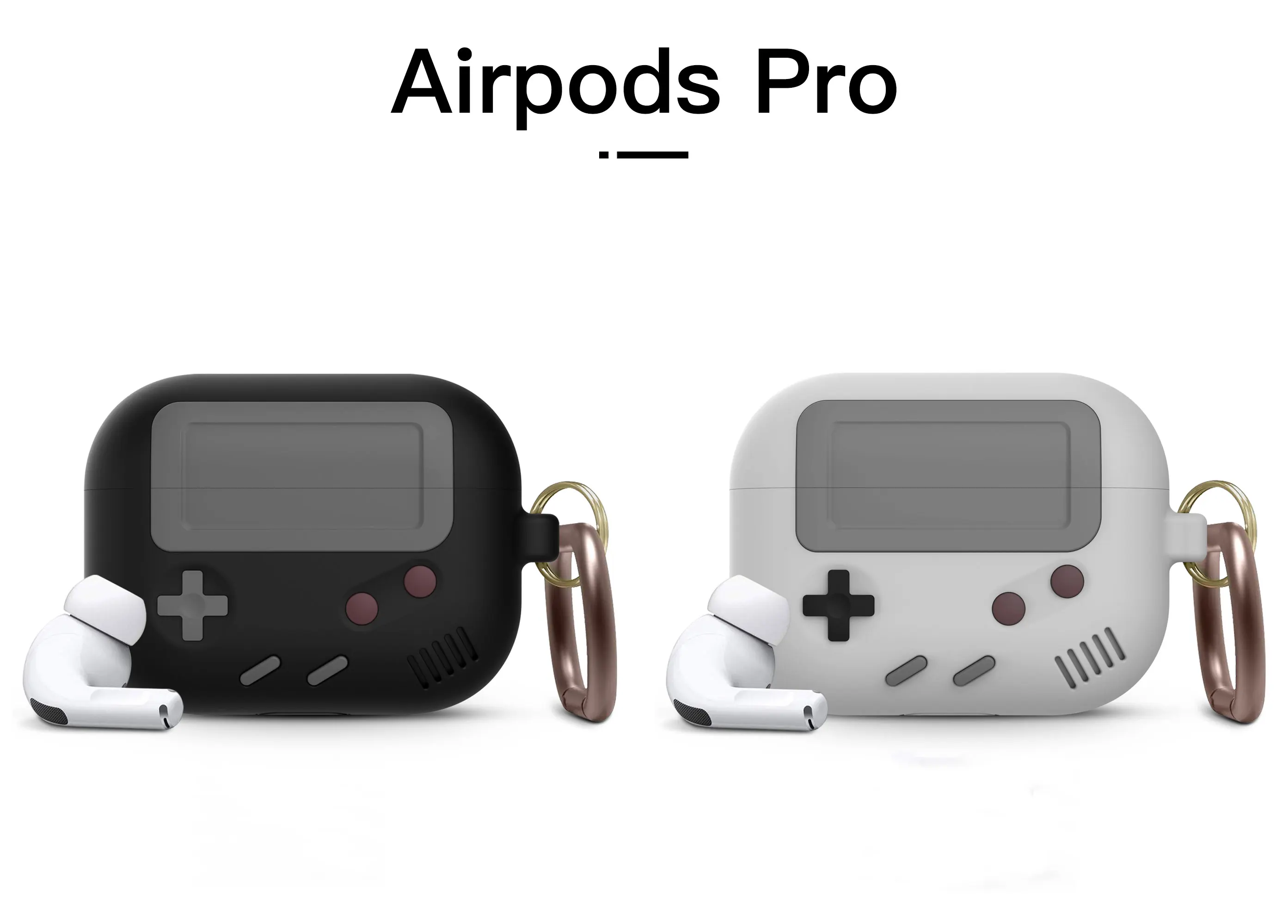 Чехлы для наушников AirPods 1 2 Game Boy классическая форма игровой консоли беспроводной