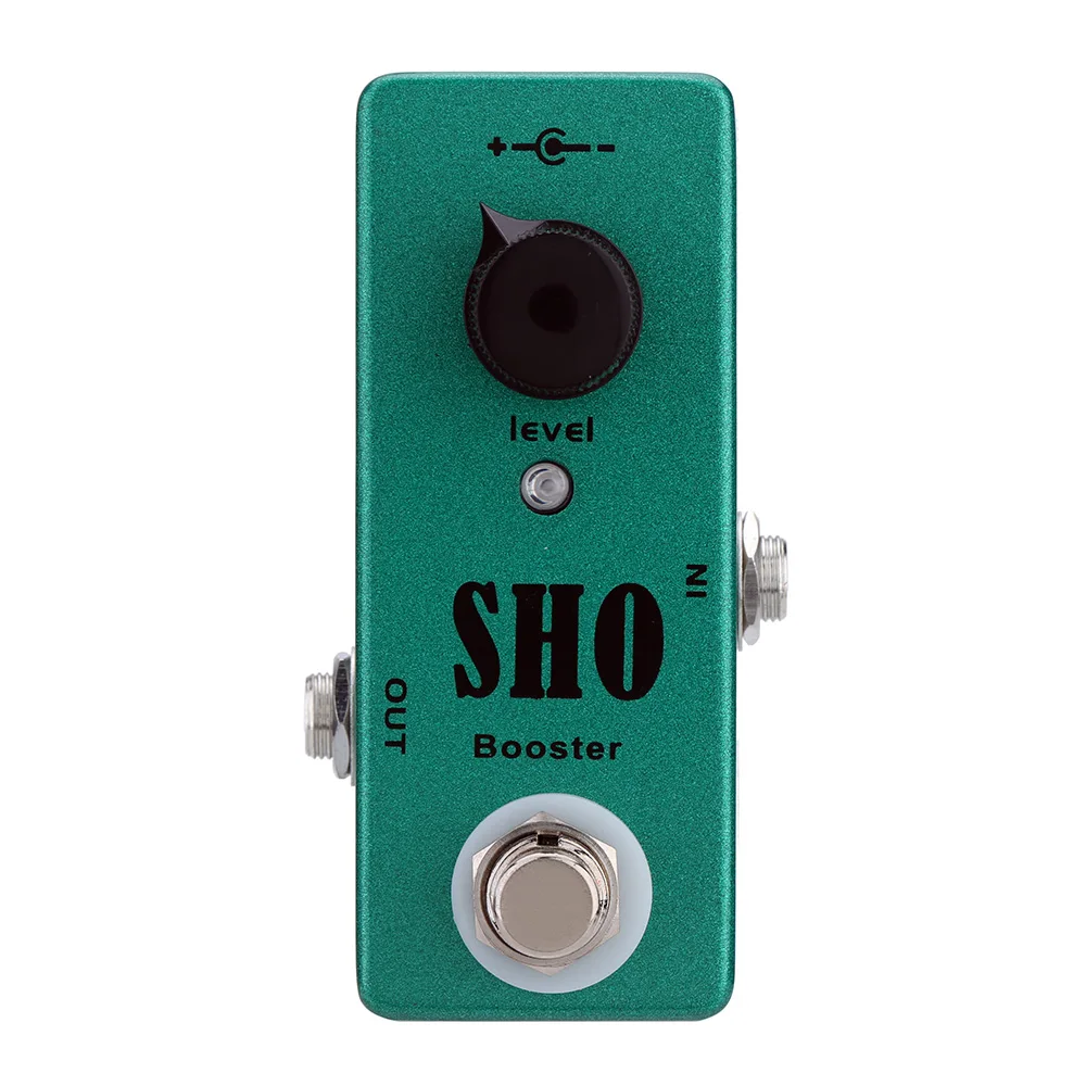 

Mosky SHO Booster Pedal Electric Guitar Effect Pedal True Bypass Guitar Accessories Guitar Parts Green Color