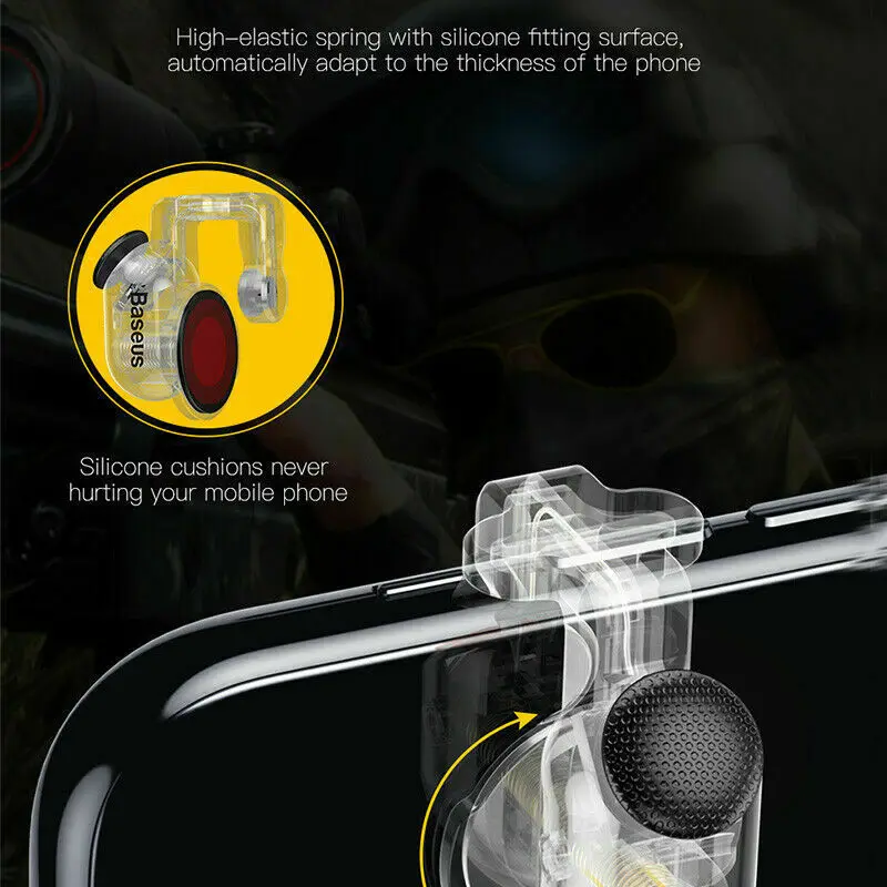 Контроллер для стрельбы Baseus L1 R1 триггер/кнопка PUBG R1|Запасные части| |