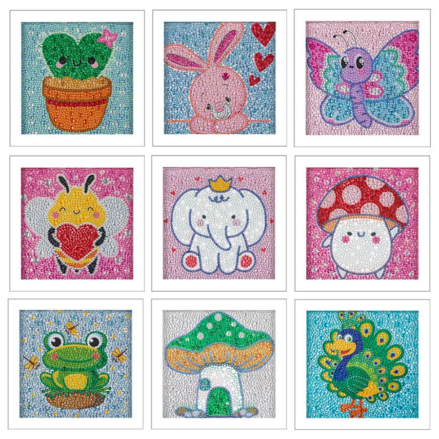 

Растение в горшке грибы 5D Сделай Сам алмазная живопись кристалл яркие алмазные поделки домашнее украшение детские головоломки игрушки