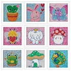 Растение в горшке грибы 5D Сделай Сам алмазная живопись кристалл яркие алмазные поделки домашнее украшение детские головоломки игрушки