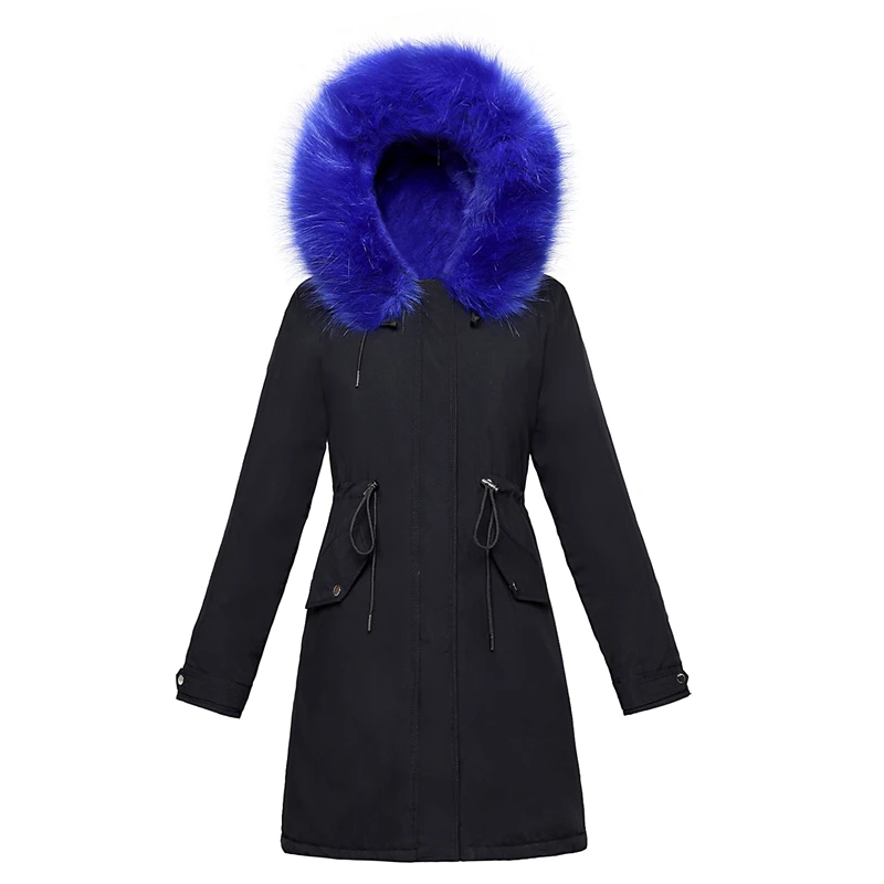 Модная теплая парка с хлопковой подкладкой и капюшоном пальто новинка 2020 зимняя