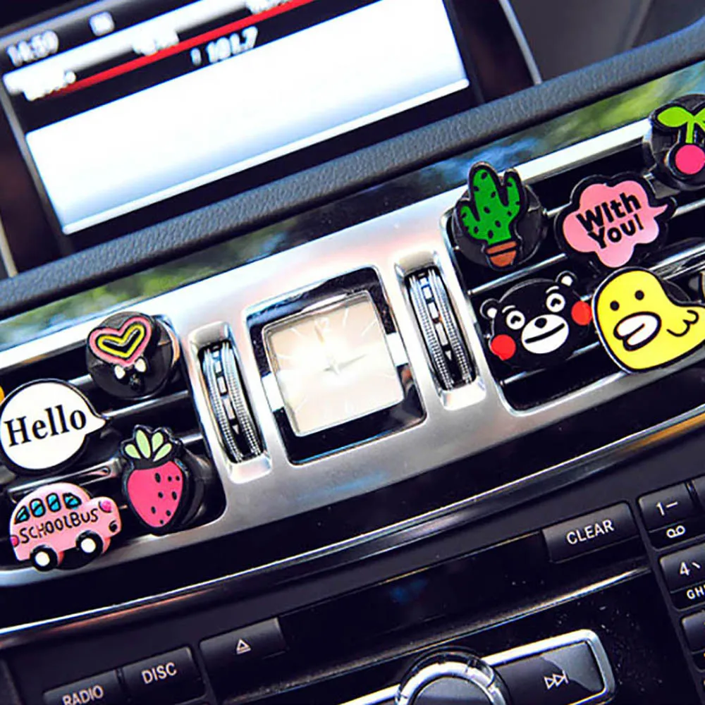 Автомобильные украшения Симпатичные вентиляционные отверстия зажим для духов