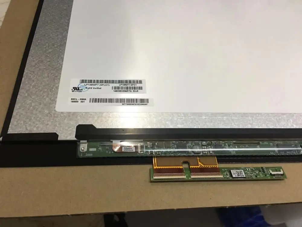 Для Lenovo Yoga 710 14 YOGA 14IKB с рамкой для ноутбука дюймов ЖК экран + сенсорный дигитайзер