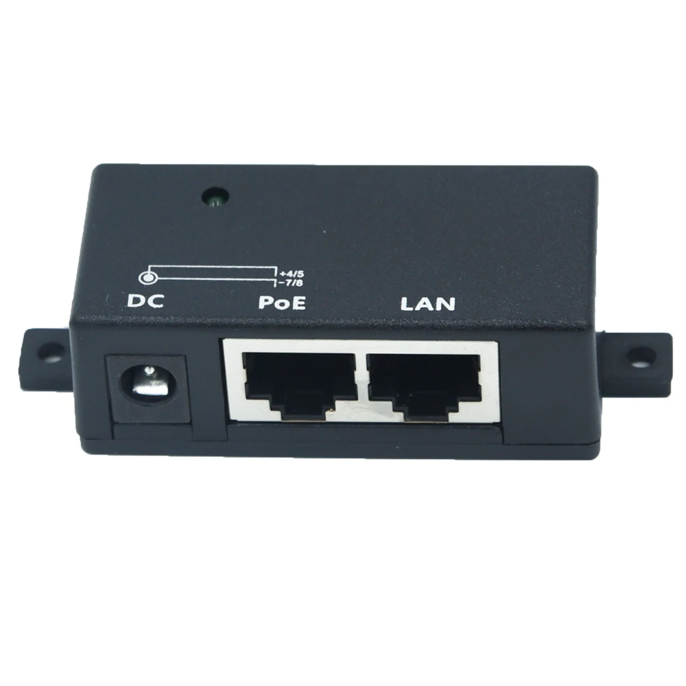 1 порт 10/100 настенное крепление Power over Ethernet PoE инжектор-источник питания не входит в