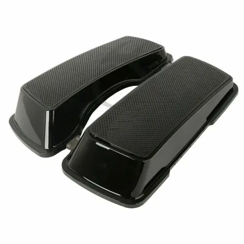Мотоцикл 6x" Saddlebags крышки двойные колонки для Harley Touring Electra Glide Street Glide Road King 1994-2013