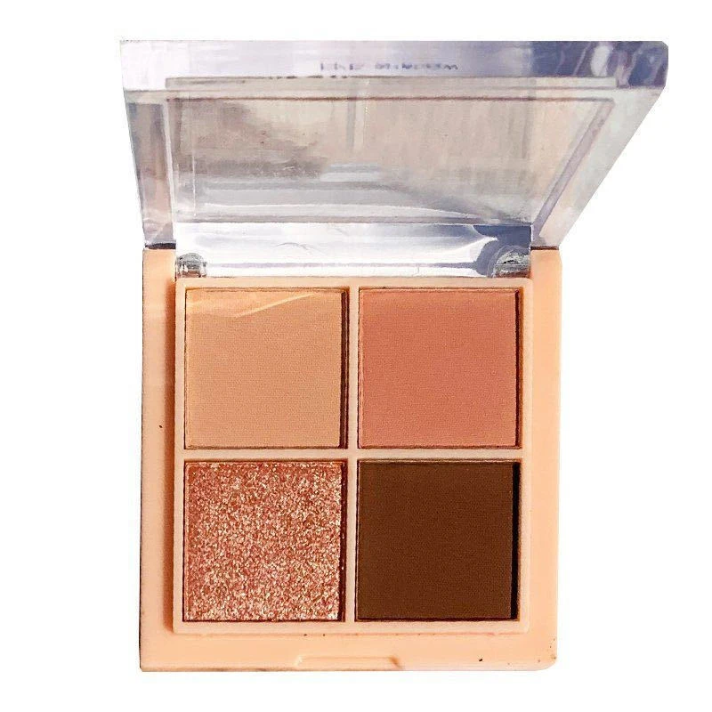 

4 Color Eye Shadow Palette Glitter Pearlescent Waterproof Big Sequin EyeShadow Palette Makeup Comestics Tools Easy To Wear TSLM1