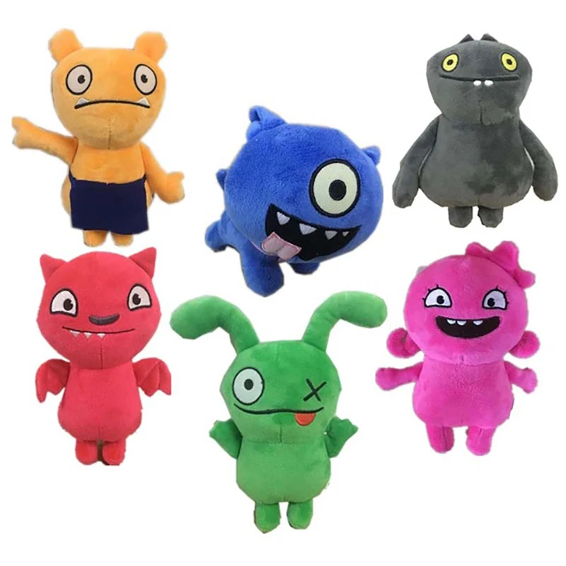 

New Arrival 18cm Uglydoll Cartoon Anime Ox Moxy Babo Plush Toy Uglydog Soft Stuffed Plush Dolls Ugly Gifts for Children Kids