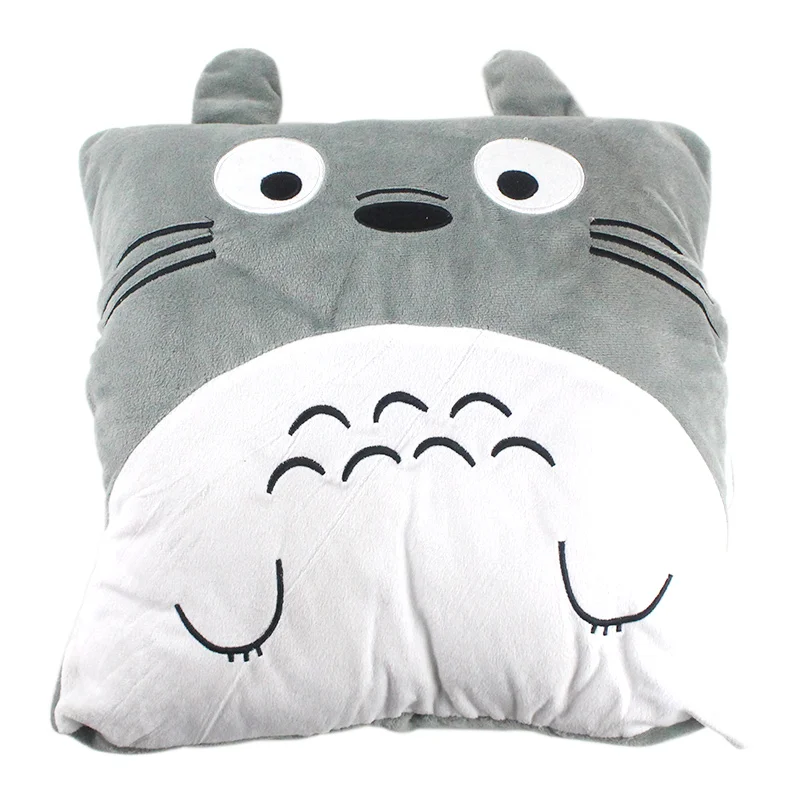 

Totoro Plush Pillow&Hands Warmer Toys Cartoon Stuffed Animals My Neighbor Totoro Plush Cushions Kids Toys