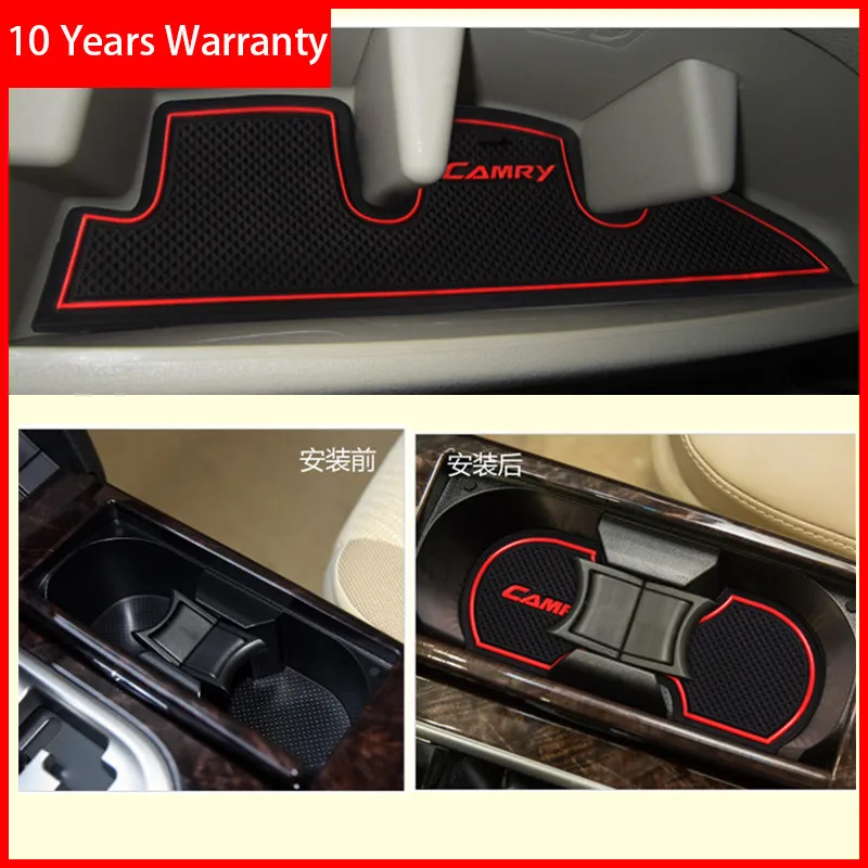 Для Toyota Camry 2012 2013 2014 2015 2016 Противоскользящий слот для ворот резиновый латексный