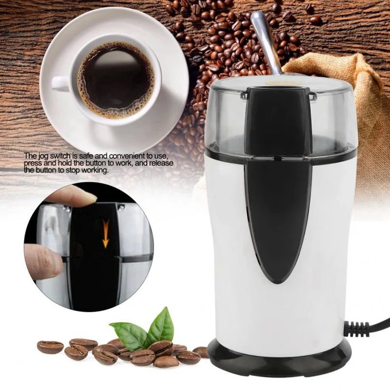 Electric Coffee Grinder 220 - 240V Bean Grinding Miller grinder Machine for Grain Seasoning EU Plug | Бытовая техника