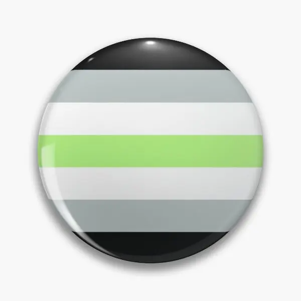 

Agender Pride Large Flag Print Customizable Soft Button Pin Hat Funny Creative Badge Metal Jewelry Cartoon Clothes Gift Fashion