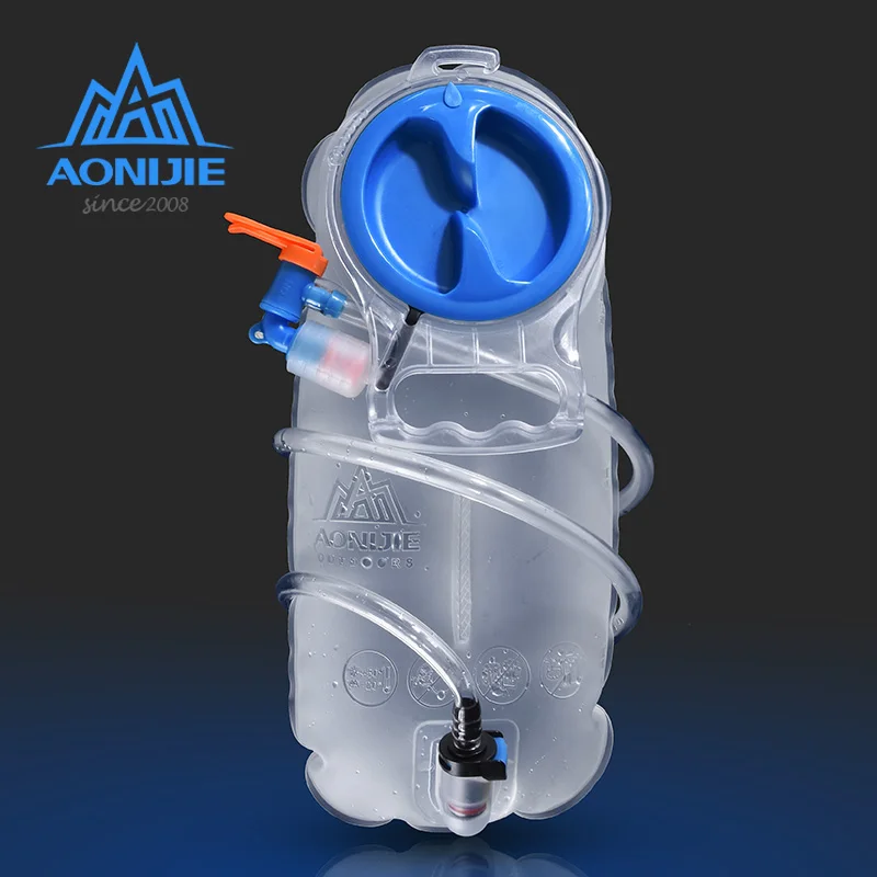AONIJIE водный Пузырь 1.5L 2.5L мягкий резервуар гидратация пакет сумка для хранения