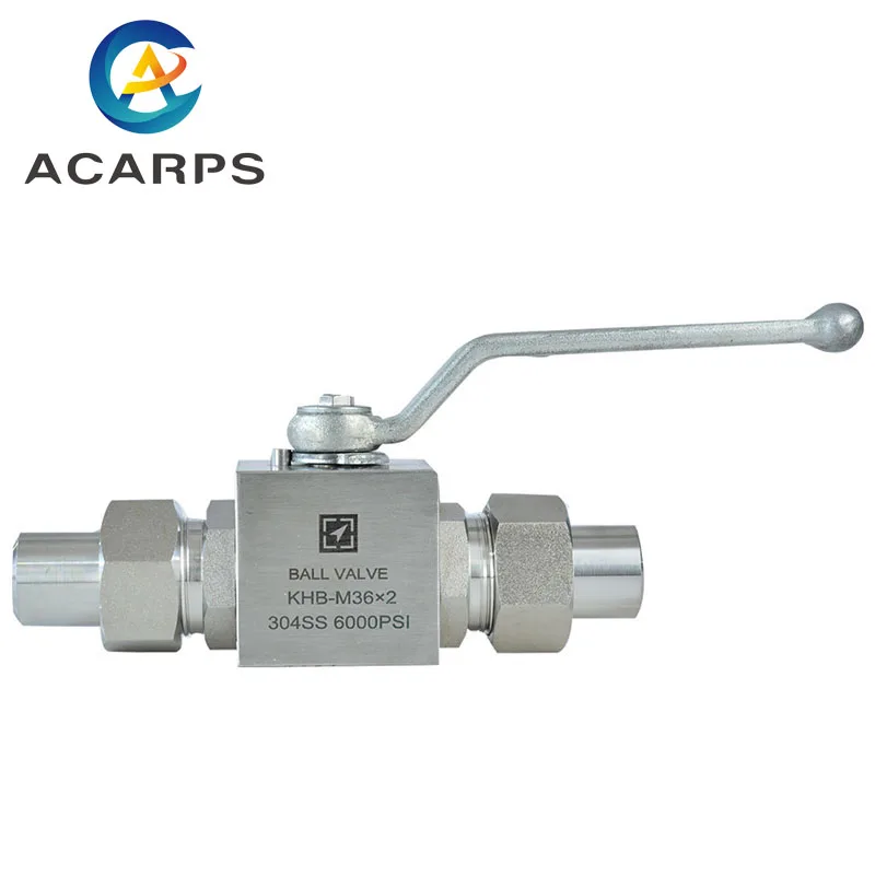 

Double Outer Wire Welded Sleeve High Pressure Ball Valve DN6-25 KHB-M Stainless Steel Welded Formula Ball Valve