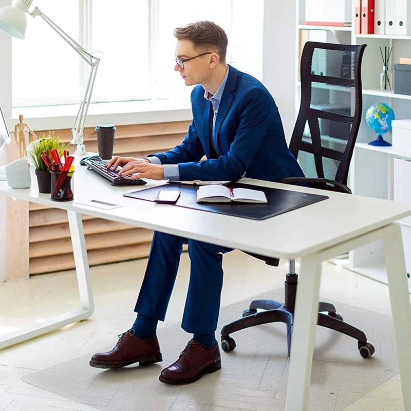 

CSS PVC Matte Chair Cushion Cover, Suitable for Hardwood Floors, Crystal Clear and Smooth Surfaces, Non-Slip Office Mats