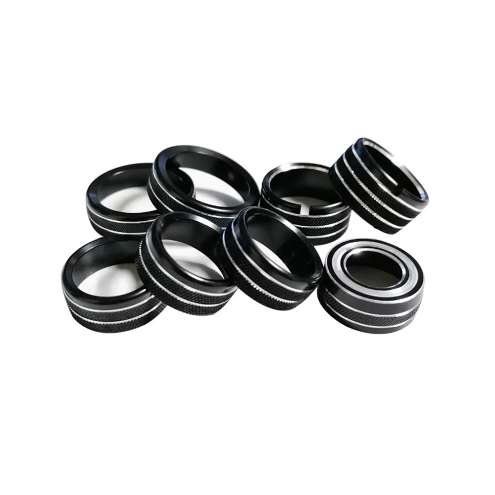 

Center Console Air Conditioner Switch Button Knob Trim For Chevy Silverado 14-18 Easy To Install Interior Accessories