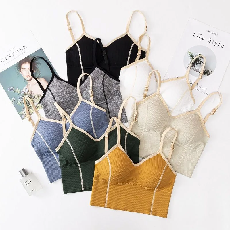 

Красивая спина без стального кольца, большой U-образный спортивный топ, женское белье