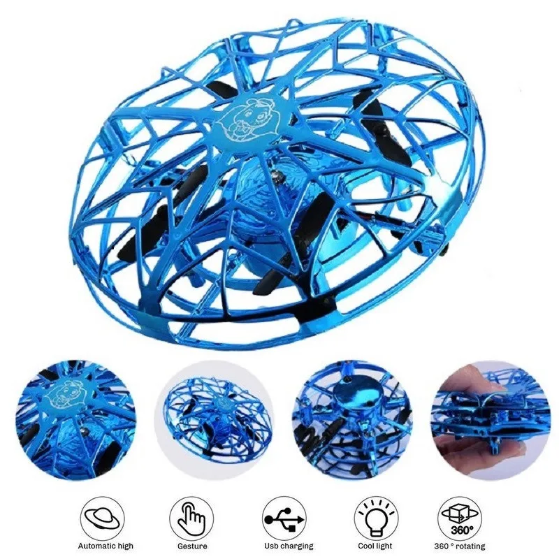 

Toys for Children Mini Drone Mini Helicopter RC UFO Flying toys Aircraft Hand Sensing Infrared RC Quadcopter Electric Induction