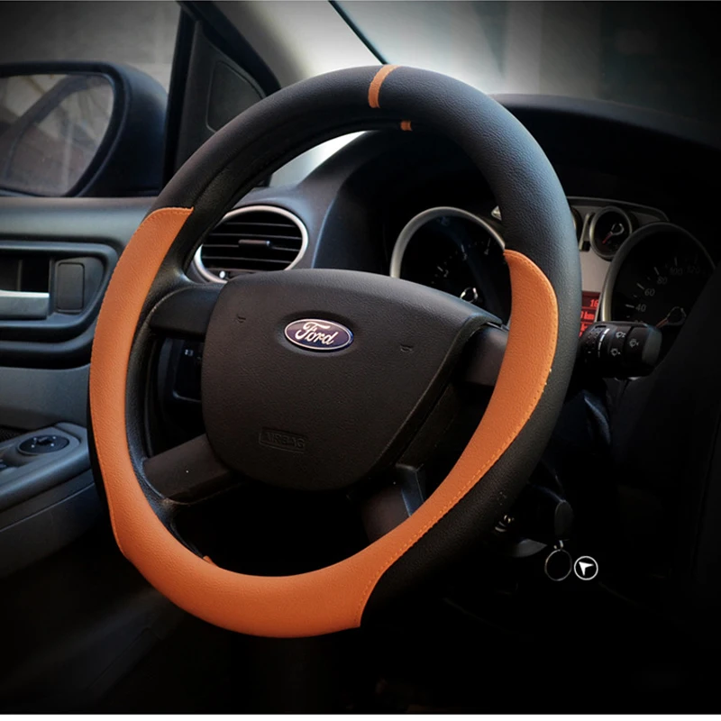 

CHIZIYO Micro Fiber Leather Car Steering-wheel Cover 38CM Car-styling Sport Steering Wheel Covers Auto Accessories