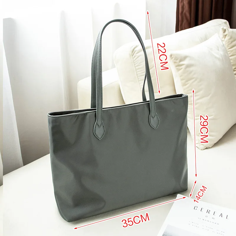 

2020 New Minimalist Nylon Bag Hand-held Woman's Bag Large-capacity Shoulder Bag