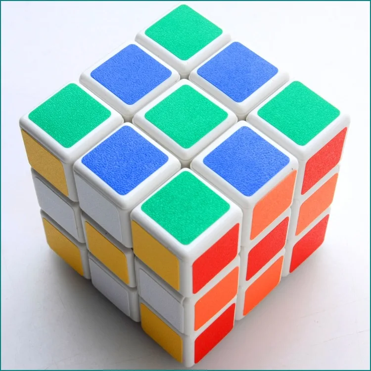 Магический куб 3x3x3 ПВХ Стикеры головоломка Скорость красочные магический