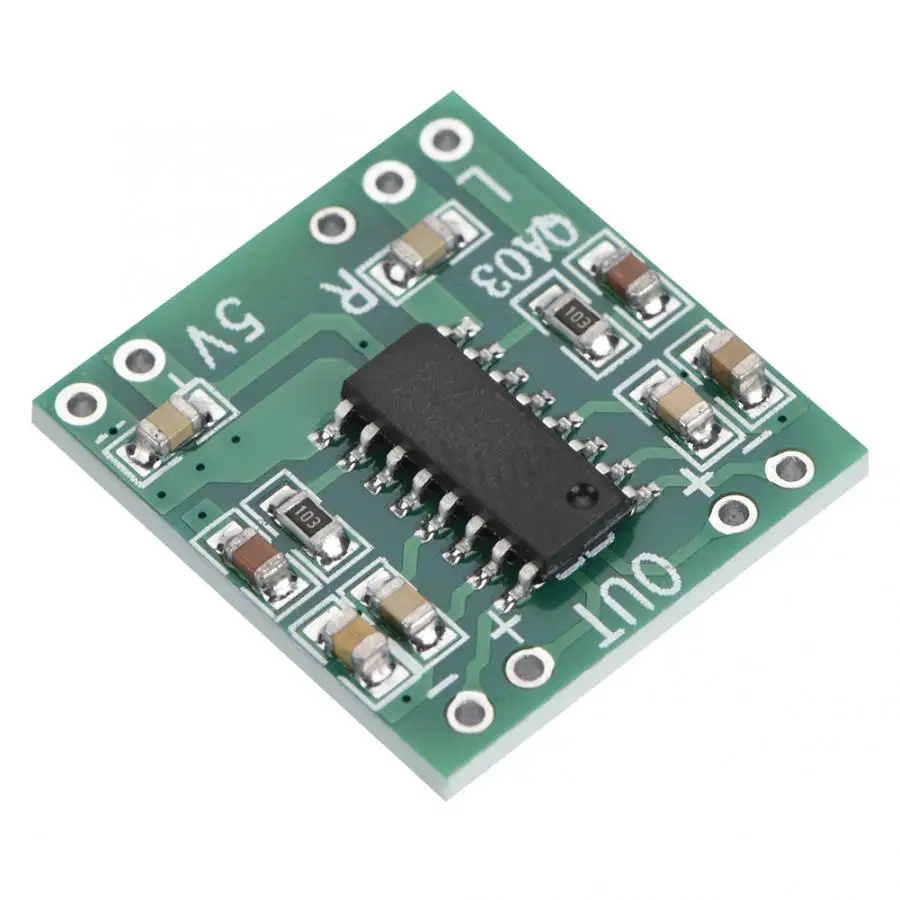 6 шт. супермаленький Профессиональный усилитель мощности 3 Вт + тип D 2 5-5 5 В |