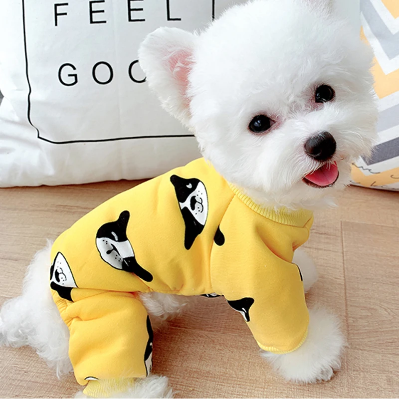 

Dog Clothes Puppy Vest T-shirt Shirt Cute Pajamas Winter Pet Clothes Dog Clothes