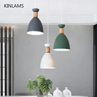 Нордический подвесной светильник, светодиодсветодиодный подвесные светильники, люстра, освещение из дерева, несколько цветов, подвесной светильник для ресторана, столовой, спальни