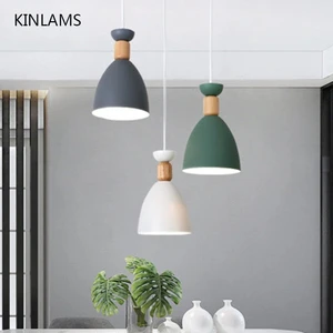 Нордический подвесной светильник, светодиодсветодиодный подвесные светильники, люстра, освещение из дерева, несколько цветов, подвесной светильник для ресторана, столовой, спальни