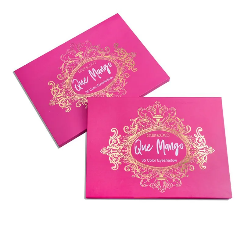 35-цветная блестящие матовые мерцающие тени для век Палитра прочного