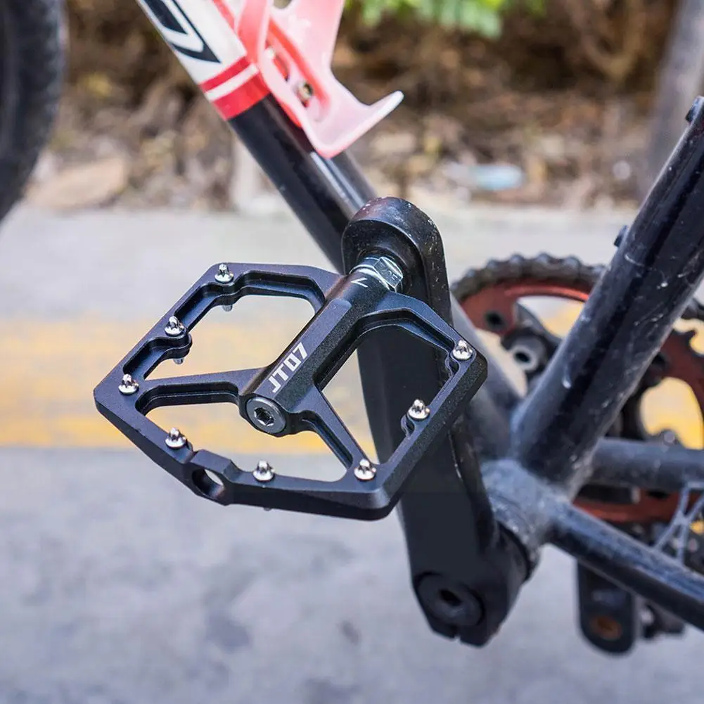 

ZTTO A Pair Of Mountain Bike Pedals Palin Non-slip Pedal Riding Aluminum Alloy Accessories Bicycle Equipment Road Bike