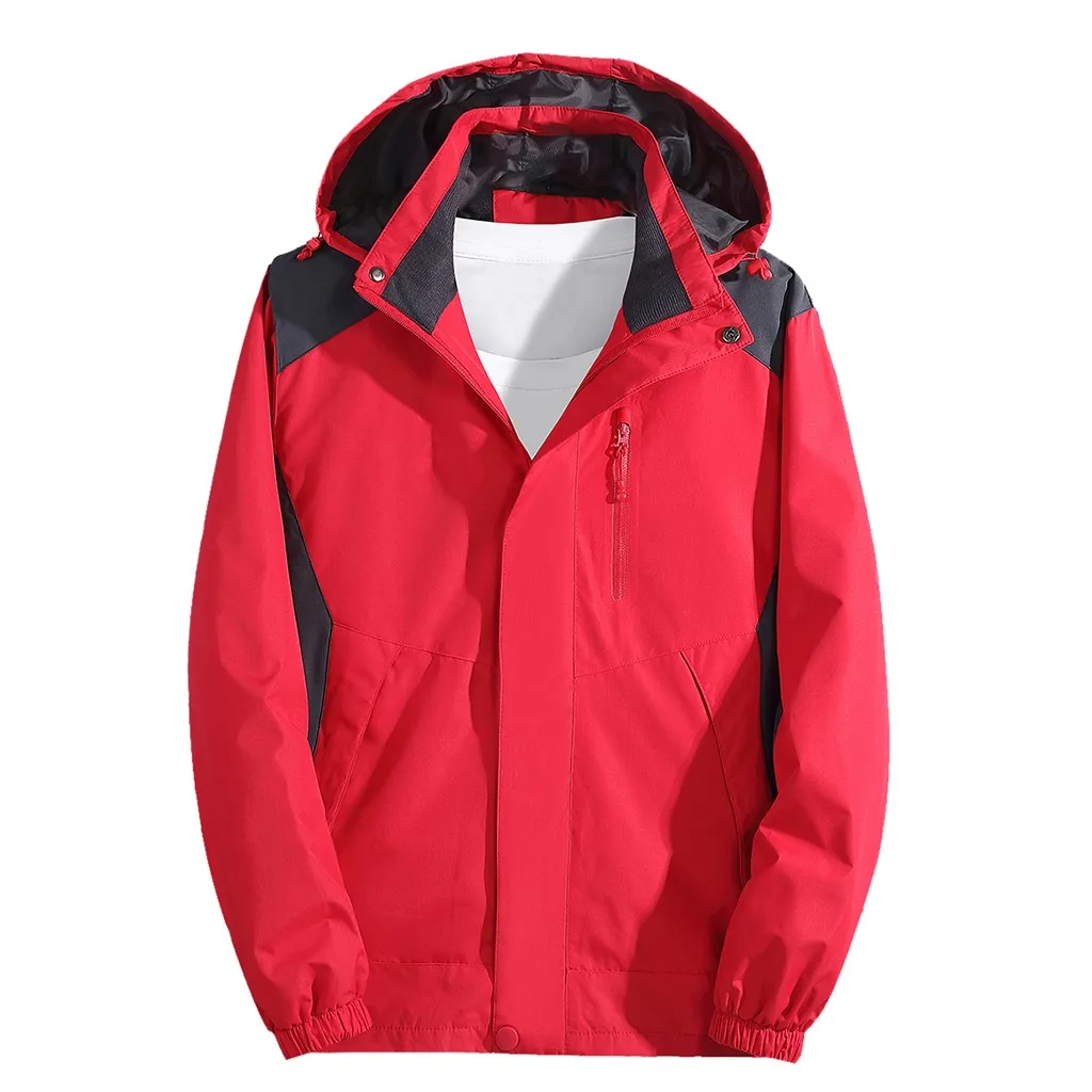 SAGACE Men's Outdoor Hiking Jacket Men autumn Sport Rain Coat Climbing Trekking Windbreaker Fishing Waterproof Jackets men A3099 | Спорт и