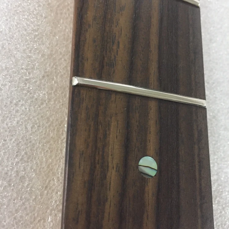 FLEOR 1 шт. кленовый 21 Fret Басс Шея палисандр гриф Матовая атласная отделка для басов