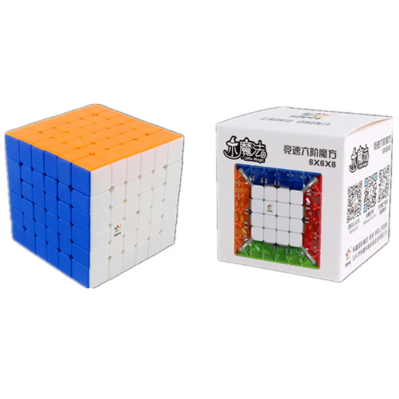 YuXin 6x6 кубик маленький волшебный 6x6x6 Магнитный Профессиональный скоростной cobo magico