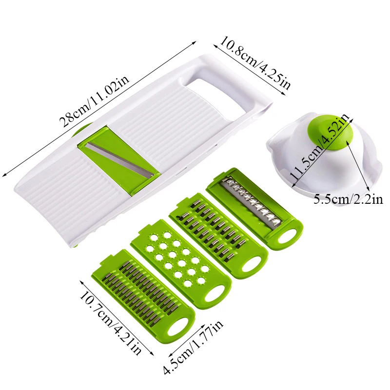 

Mandoline Vegetable Fruit Slicer Grater Cutter Peeler Multifunctional Potato Peeler Carrot Grater Drain Basket Kitchen Tool
