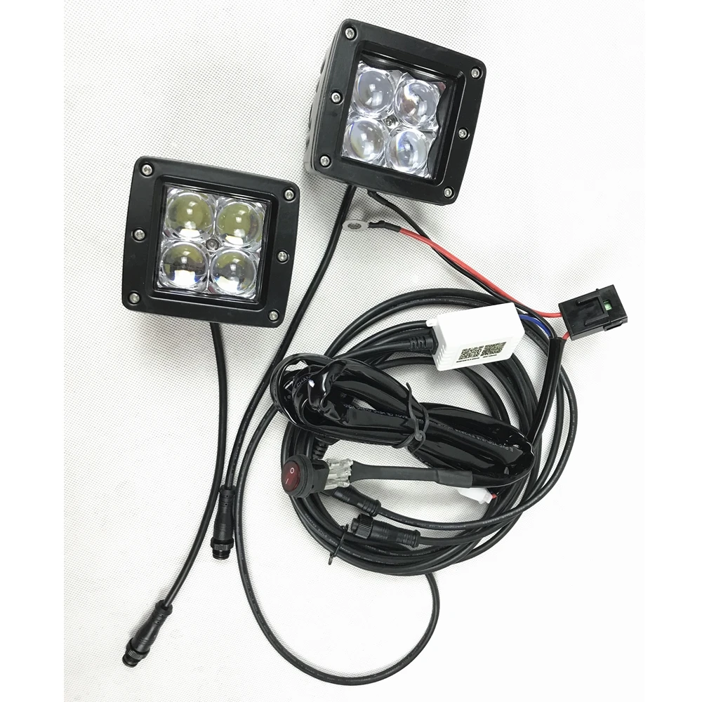 1 пара автомобильных A-столбов крепление на лобовое стекло светодиодный рабочий