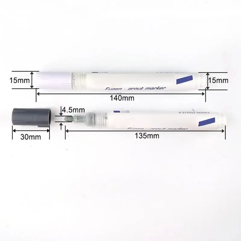 Ручка для раствора домашней плитки водостойкая кухонная Антибликовая форма