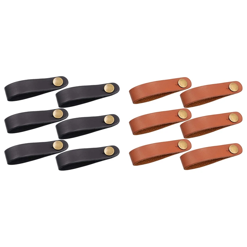 

6Pcs Guitar Headstock Adapter Straps Guitar Neck Strap Tie Black Leather Headstock Strap Lock