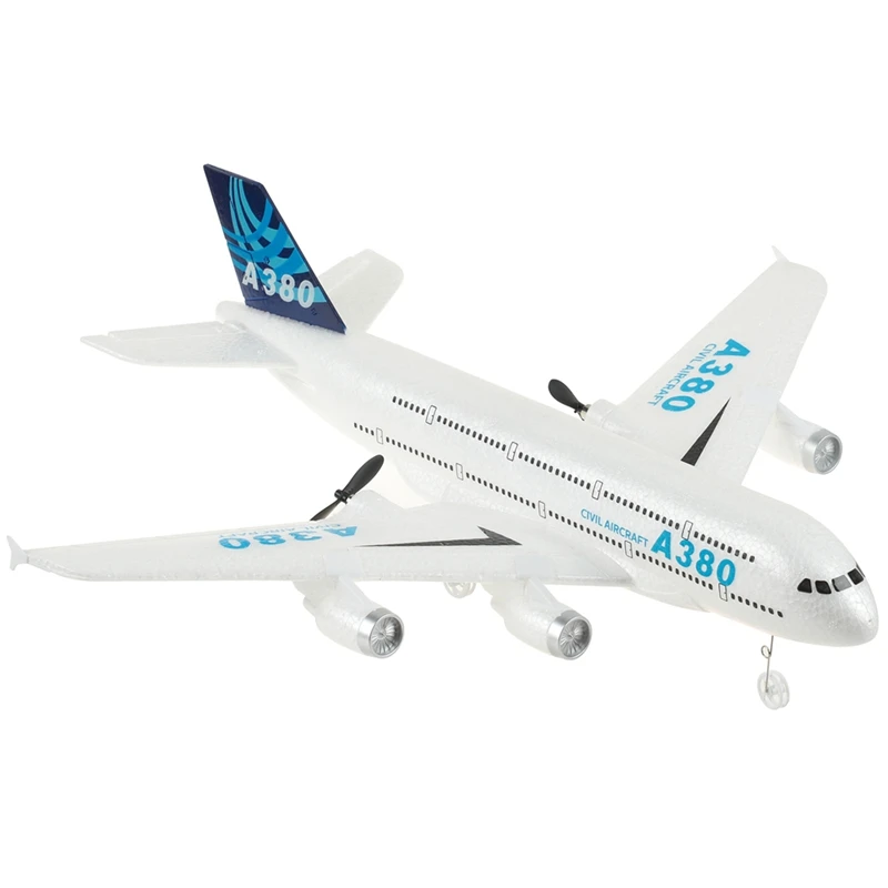

A380 Аэробус 420mm размах крыльев 2,4G 3CH EPP на педальной тяге, и электрические здание радиоуправляемый самолет, Квадрокоптер с неподвижным крылом ...