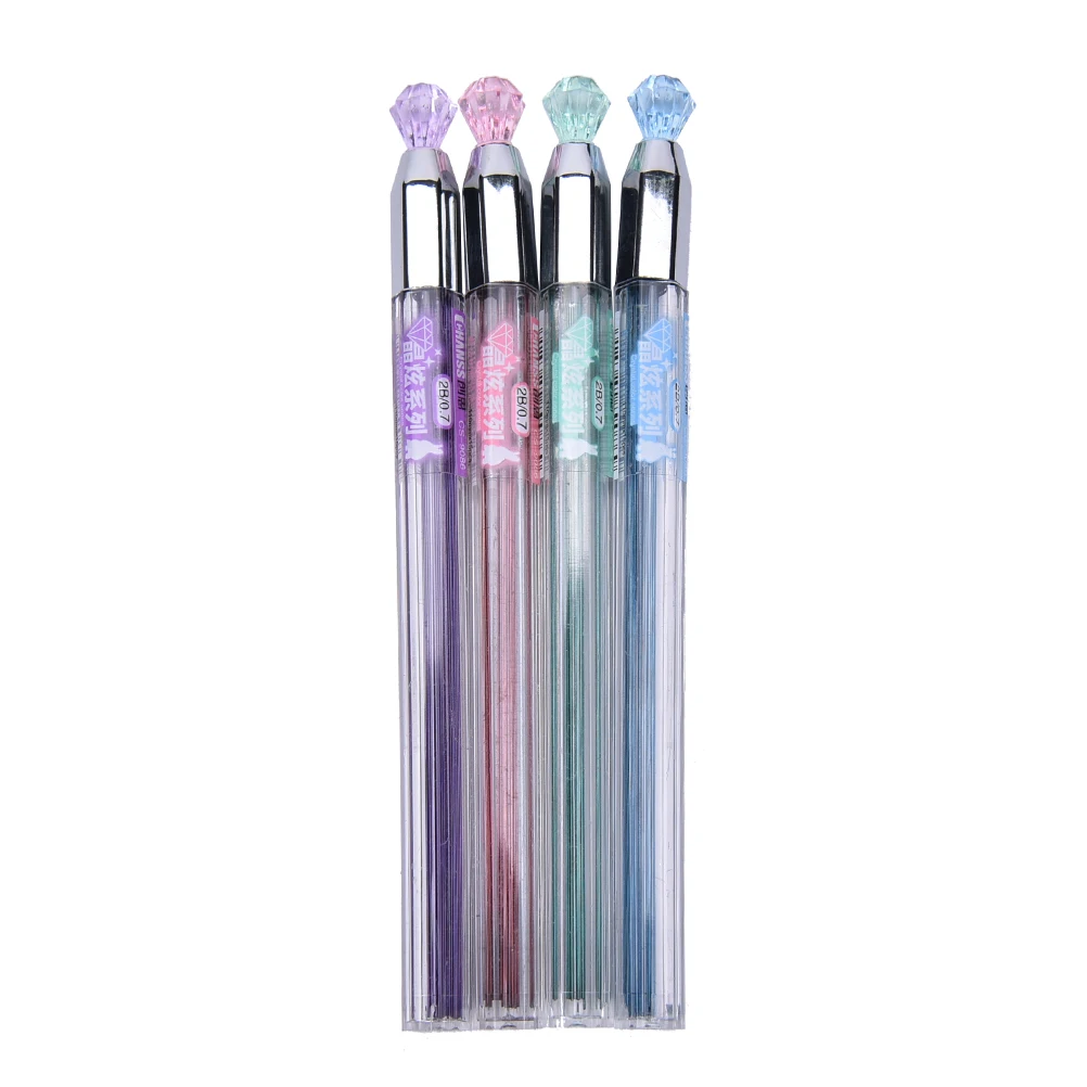 

1 Tube 2B Automatic Pencil Lead Refill 0.7mm Lead Mechanical Pencil Holder