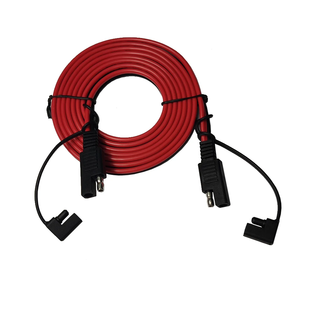 

14AWG SAE Extension Cable 1m 0.5m 0.3m 2-Pin Quick Disconnect Plug For Solar Panel Battery Tender Motorcycle Tractor Wire