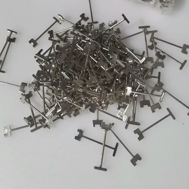 

100pcs 1.5mm Replacement Steel Needles For Flooring Wall Tile Leveling System Leveler Replaceable Pin Tiling Construction Tools
