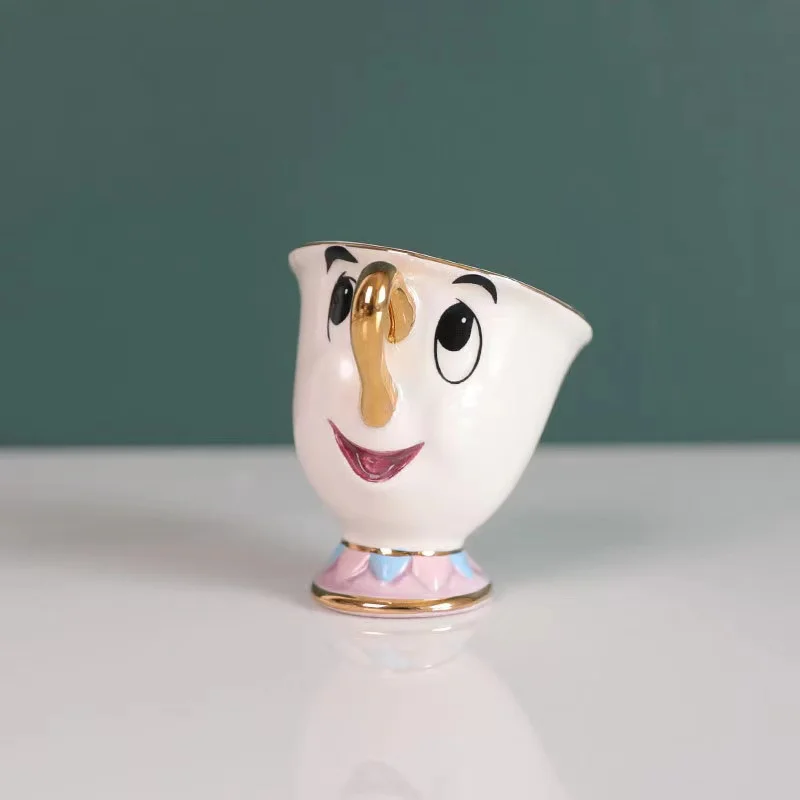 

2021 High Quality Hot Sale Beauty and the Beast Mrs Potts' son : Chip Cup Tea Set Coffee Cartoon Mug for friend Lover Gift