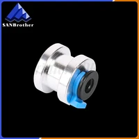 aluminum alloy bowden extruder 1 75mm adapter 1 75mm connector for titanbmg extruder dual drive extruder