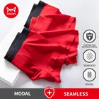 Трусы-боксеры MiiOW Huitao мужские с низкой посадкой, модал, пикантное нижнее белье, шорты, нижнее белье, M1085